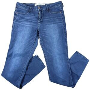 Abercrombie & Fitch Skinny Jeans Womens 10R W30 L29‎ Dark Wash Stretch Denim